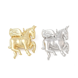Латунные подвески, амулеты в виде лошади с крыльями, стойки покрытие, долговечный, без кадмия и без свинца