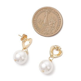 Перламутровые серьги, Сердце с круглыми, С 304 результатами из нержавеющей стали