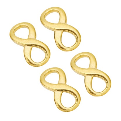 Stainless Steel Link Rings, Infinity Connector