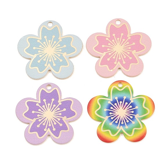 Подвески из сплава , стойки покрытие, , окрашеные, без кадмия, без никеля и без свинца, золотые