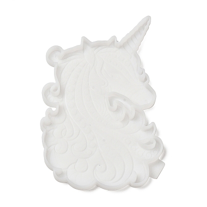 Elephant/Wolf/Fox DIY Wall Decoration Silicone Molds, Resin Casting Molds, for UV Resin, Epoxy Resin Craft Making