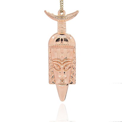 Alloy Big Big Pendants, Long-Lasting Plated, Gangster King Pharaoh Pendant, 73x26x8mm, Hole: 2.5mm