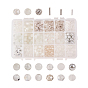 Mixed Style Glass Beads, Cat Eye Beads, Luminous Lampwork Beads and Polymer Clay Rhinestone Beads, Mixed Shapes