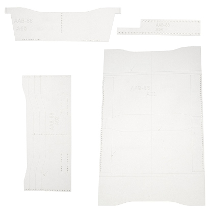 Шаблон кошелька, модель ручной работы из кожи акриловые узоры