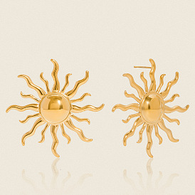 304 серьги-гвоздики из нержавеющей стали