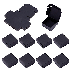 Kraft Paper Gift Box, Folding Boxes, Square