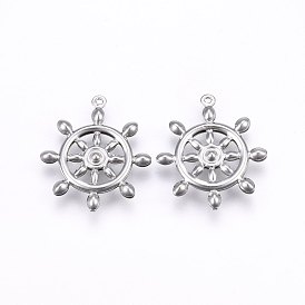 304 Stainless Steel Pendants, Helm