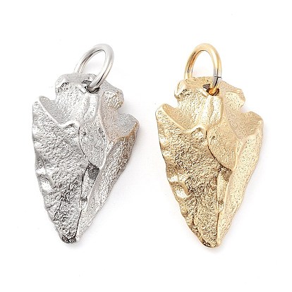 304 подвески из нержавеющей стали, с целью перехода в кольце, треугольный шарм