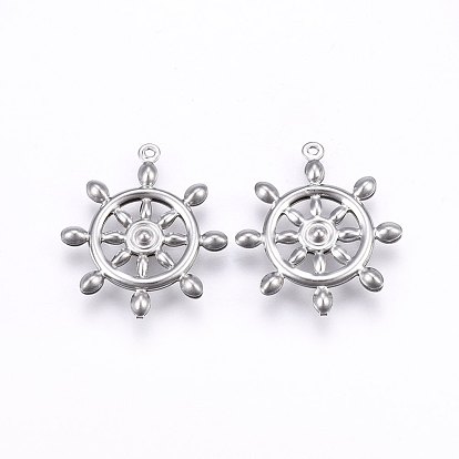 304 Stainless Steel Pendants, Helm