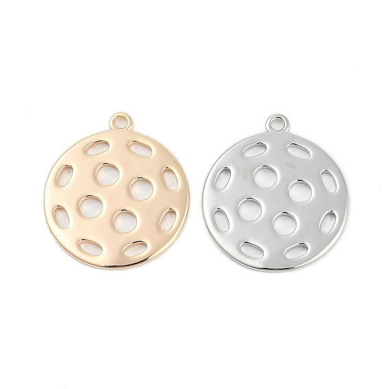 Латунные подвески, без кадмия, без никеля и без свинца, круглые подвески