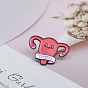 Uterus with Word Enamel Pin, Alloy Feminism Badge for Backpack Clothes