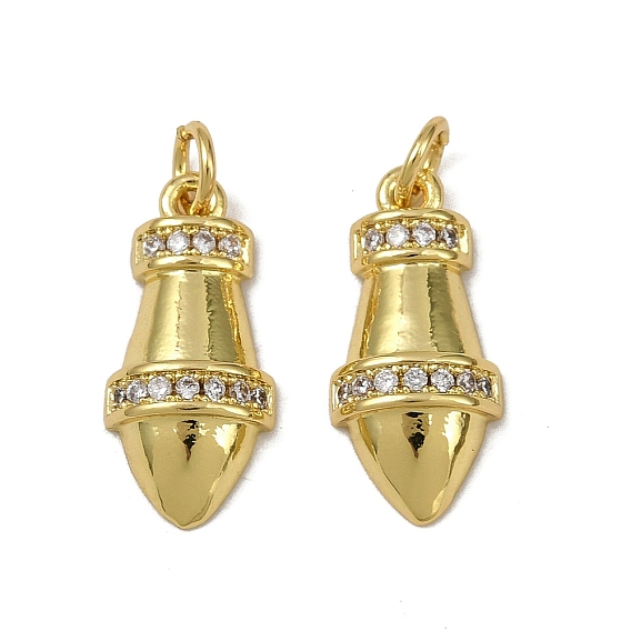 Латунные микро проложить кубического циркония подвески, долговечный, без кадмия и без свинца, стойки покрытие, с целью перехода в кольце