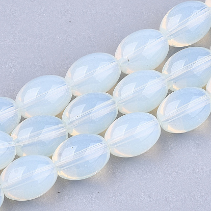Opalite бисер пряди, овальные