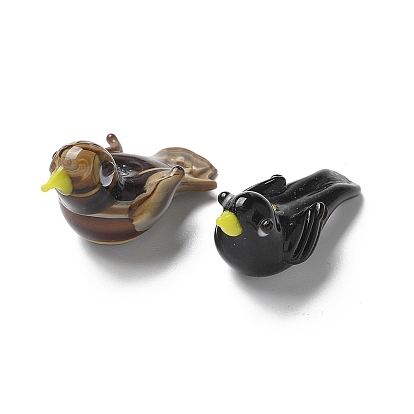 Бусины лэмпворк , птица