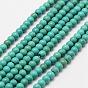 Synthetic Howlite Bead Strand, Dyed, Round