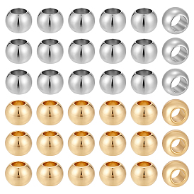 80шт 2 цвета 304 шарики из нержавеющей стали, рондель