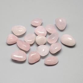 Природного розового кварца бусы, упавший камень, лечебные камни для 7 балансировки чакр, кристаллотерапия, медитация, Рейки, нет отверстий / незавершенного, самородки