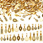 220Pcs 10 Styles Tibetan Style Alloy Charms