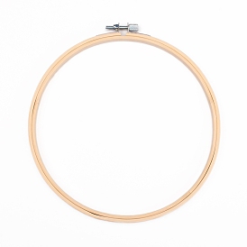 Embroidery Hoops, Bamboo Circle Cross Stitch Hoop Ring, for Embroidery and Cross Stitch