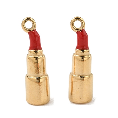 304 подвески из нержавеющей стали, с эмалью, помада очарование