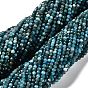Природного апатита нитей бисера, граненые круглые