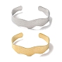 304 Stainless Steel Open Cuff Bangles for Women