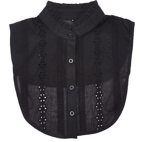 Съемные хлопковые воротники для рубашек, край аппликации для шитья одежды, аксессуары для одежды diy