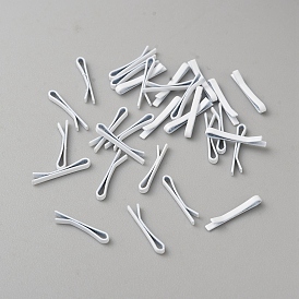 Mini Baking Paint Alloy Hair Bobby Pins, for Doll BJD Decorations Making Supplies