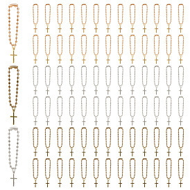 Подвесные украшения из крестового сплава, с цепями железный шар