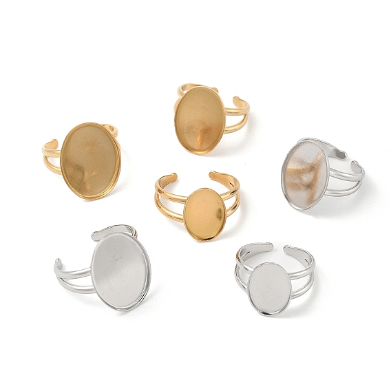 304 компоненты манжеты из нержавеющей стали, настройка кольца колодки, овальные, ионное покрытие (ip)