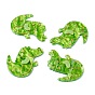 Embossed Graffiti Acrylic Pendants, for Earring Making, Crocodile