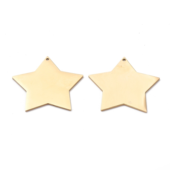 304 кулон из нержавеющей стали, штамповка пустой метки, звезда