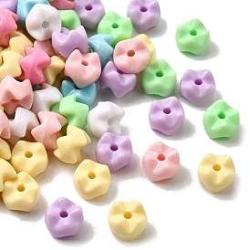 Непрозрачные акриловые бусины, форма волны