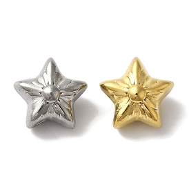 304 Stainless Steel Beads, Star