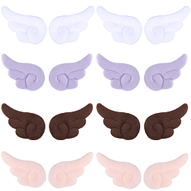 40шт. 4 цвета тканевые украшения аксессуары, крылья