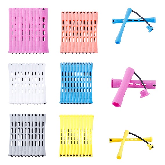 Пластиковые бигуди gorgecraft pp, аксессуары для укладки волос