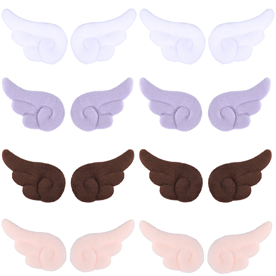 40шт. 4 цвета тканевые украшения аксессуары, крылья