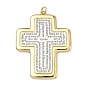 Латунные подвески, крест с амулетами «Отче наш», без свинца и без кадмия, стойки покрытие, долговечный