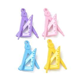 Подвески из сплава аэрозольной краски, линейка циркули амулеты, стойки покрытие