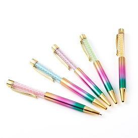 Ballpoint Pens, with Imitation Pearl Acrylic Beads