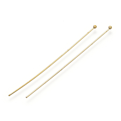 Brass Ball Head Pins, for Jewelry Making