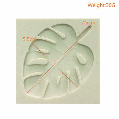 Food Grade Silicone Molds, Fondant Molds, For DIY Cake Decoration, Chocolate, Candy, UV Resin & Epoxy Resin Jewelry Making, Leaf