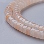 Natural Pink Aventurine Beads Strands, Heishi Beads, Flat Round/Disc