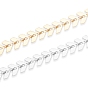 304 Stainless Steel Cobs Chains, Soldered