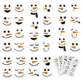 Декоративные наклейки из ПВХ, снеговик