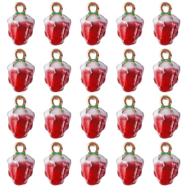 Сплав эмали прелести, без кадмия, без никеля и без свинца, золотой свет, клубника