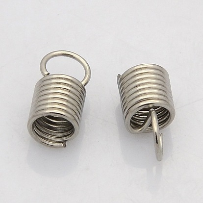304 Stainless Steel Terminators, Cord Coil