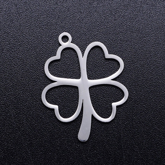 304 из нержавеющей стали полые подвески, лазерная резка, клевер