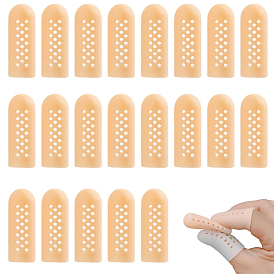 40pièces protège-doigts en silicone, support de protection des doigts