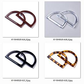 Plastic D Shape Purse Handle, for Bag Handles Replacement Accessories